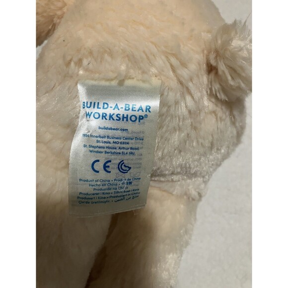 Build a Bear BAB Teddy Bear Plush Beige 16” - Picture 9 of 9